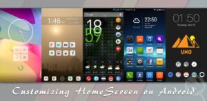 Android 81 Home Screen