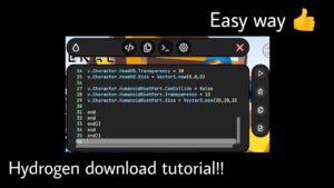 Download Hydrogen Android Roblox Executor